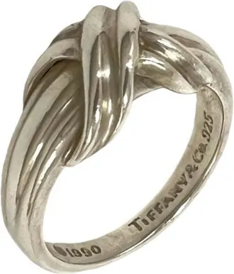 Tiffany & Co. Silver Silver 925 Band Ring (Pre-Owned)