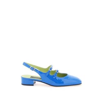Carel Lakleren Slingback Mary Jane Carel, Blue, Dames