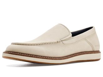Dockers Harmon Mens Slip on Shoes White : 10.5 D - Medium, Leather/Suede