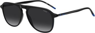 HUGO BOSS HG 1345/S 807/9O Mens Sunglasses Black Size 55