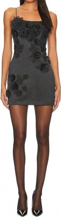 LoveShackFancy Mensa Dress In Black