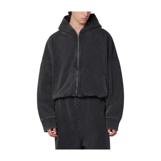 Entire studios Entire Studios - Eternal Zip - Heren - Sweatshirts & Hoodies - Zwart - Maat: L Katoen
