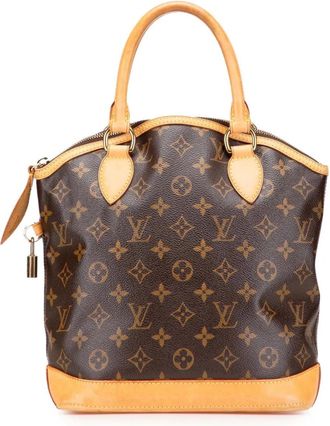 Louis Vuitton Borsa a mano Lockit PM con monogramma 2006 - Marrone