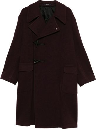 Tagliatore Cappotto con revers larghi - Rosso