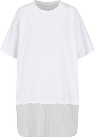 Maison Margiela Flowing Minimalist White Dress