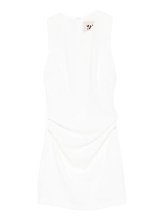 Aniye By sleeveless draped mini dress - women - Fabric - S - White