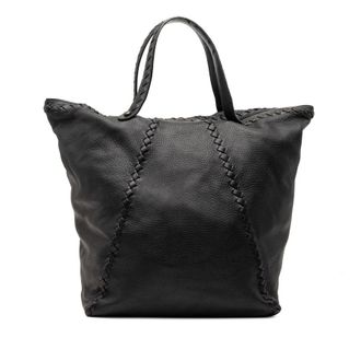 Bottega Veneta Pre-owned Bottega Veneta Intrecciato Trimmed Cervo Tote Unisex K6RFMJC78YT79IT6