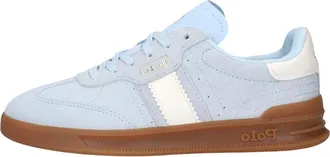 Polo Ralph Lauren Schoenen, Dames, Blauw, 40 EU, HTR Aera-Sneakers-Low TOP Lace