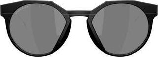 Oakley 52mm Prizm Round Sunglasses in Matte Black at Nordstrom Rack