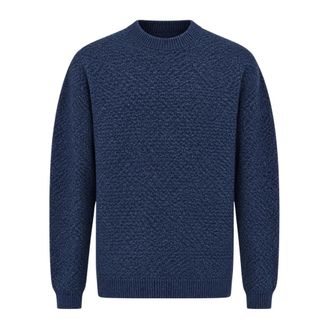 Daniele Fiesoli Maglia Girocollo a Girocollo - - Knitwear - Uomo - Blu - M