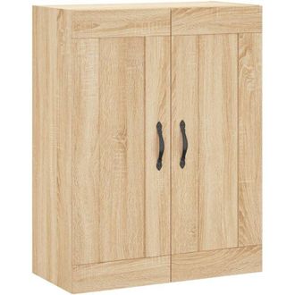 vidaXL Vidaxl - Wall Mounted Cabinet Sonoma Oak 69.5x34x90 cm Engineered Wood