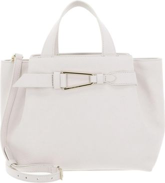 Coccinelle Malory Handbag Grained Leather White