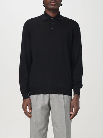Brunello Cucinelli Polo basic a maniche lunghe