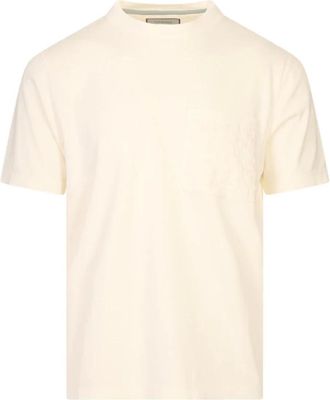 Canali Tops, Heren, Wit, M, Maglieria