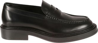 Tod's Zwarte platte schoenen Extralight Mocassino - Heren - Loafers - Zwart - 44 EU - Leer - Schoenen
