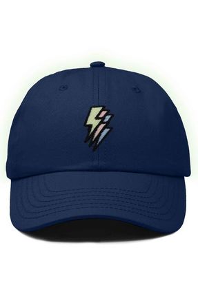 Dalix Lightning Cap in Navy Blue at Nordstrom