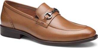 Johnston & Murphy Reeve Bit Loafer in Tan Full Grain at Nordstrom, Size 10.5