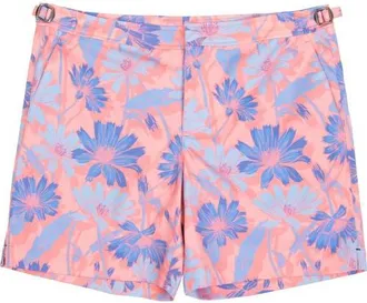 Lords of Harlech Neptune Tailored Swim Short in Springtime Pink at Nordstrom, Size 36