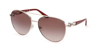 Guess GU00158 32F Womens Sunglasses Gold Size 61