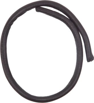 Goti leather rope necklace - Nero