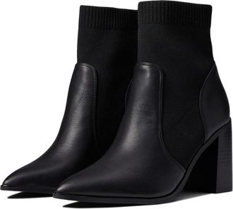 Farylrobin Faryl by Farylrobin Carrie Boots Womens Black Leather Heeled Bootie JOBB1795