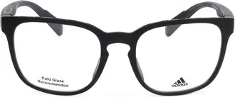 adidas Unisex Black Round Eyeglass Frames SP5006