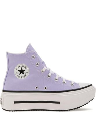 Converse All Star Lift Double Stack platform high-top sneakers - Purple