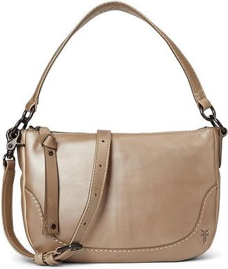 Frye Melissa Crossbody Cross Body Womens Handbags Light Bronze, Leather