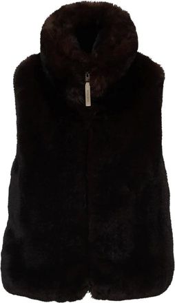 Woolrich Chaleco Acolchado Retro - Jackets - Mujer - Marr&oacute;n - XS