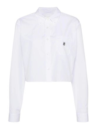 Givenchy Cropped Poplin Shirt
