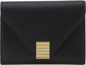 Lanvin Concerto Arp&egrave;ge Leather Wallet in Black at Nordstrom