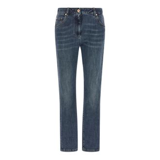 Brunello Cucinelli Mujer, Vaqueros, Azul, Talla: S