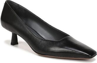 Franco Sarto Ryan Square Toe Pump in Black at Nordstrom, Size 8.5