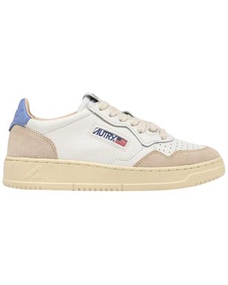 Autry Medalist Leather & Suede Sneaker