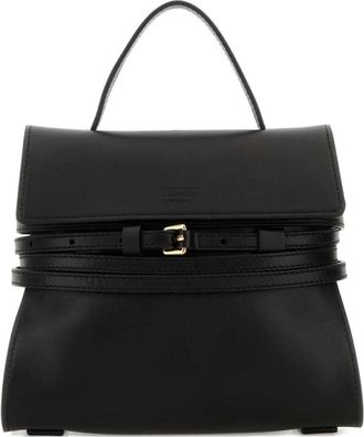 Moschino Small Tie Me Handtas - Dames - Handtassen - Zwart - ONE Size - Katoen - Tassen
