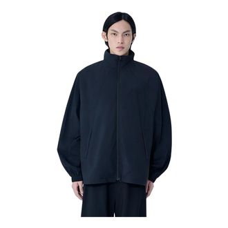 Maison Margiela High-Neck Zip-Up Jacket - Heren - Zomerjassen - Zwart - L - Jassen