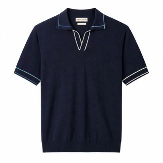 Daniele Fiesoli Polo Shirts, male, Blue, Size: XL 2026/01 3040 Polo Shirt