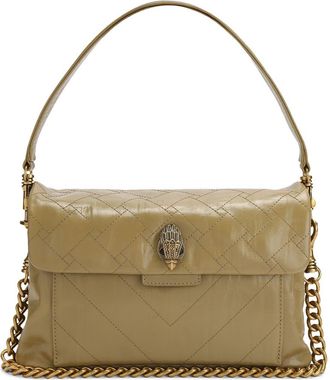 Kurt Geiger Celia Shoulder Bag in Beige Combo at Nordstrom