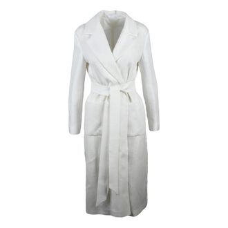 Tagliatore Dames, Mantels, Wit, Maat: XS Linnen
