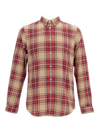 Paul Smith checked shirt - Neutrals