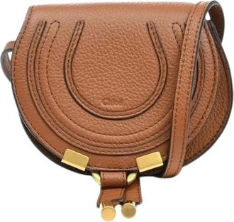 Chlo&eacute; Pre-owned Cross Body Bags, female, Brown, Size: ONE SIZE Pre-owned Leather crossbody-bags