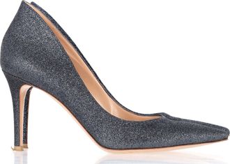 Gianvito Rossi Gianvito Rossi Ellipsis 85 Pumps in Marineblauw Glitter