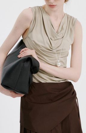 Mango Camiseta Cowl Neck T-Shirt in Light/Pastel at Nordstrom, Size Xx-Small