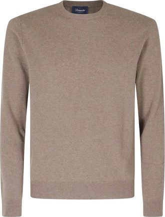 Drumohr Uomo, Maglie, Marrone, XL, new