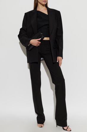 Dsquared2 Single-vent Blazer, Womens, Black