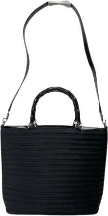 Gucci Pre-owned Canvas Handtas - Dames - Vintage Handtas - Zwart - ONE Size - Vintage