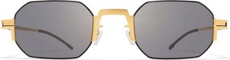 Mykita Studio 15.1 Zonnebril - unisex - Zonnebrillen - Geel - ONE Size - Accessoires