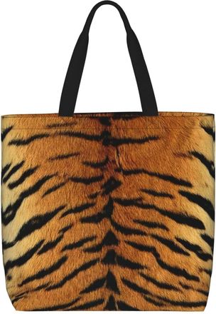 Generic Women Handbag Classic Pets Tiger Print Ladies Shopping Shoulder Bag Large Capacity Waterproof Crossbody Bags, For Christmas, Swim, Work, Wedding, Dail