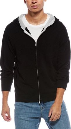 Brodie Zip Wool & Cashmere-Blend Hoodie