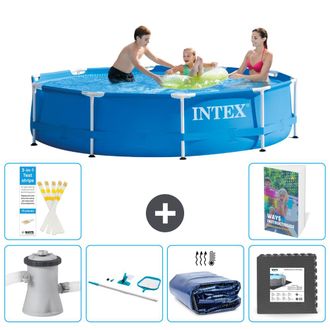 Intex Piscina Con Estructura Redonda - 305x76 Cm - 7-piezas S217